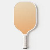 Raquette De Pickleball Gradient de couleur jaune clair et orange (Verso)