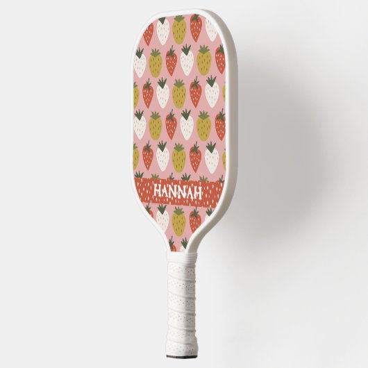 Raquette De Pickleball Graine de fraise Pickleball personnalisé Paddle (Gauche)