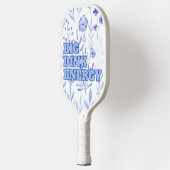 Raquette De Pickleball Grande Dink Energy Blue Floral Pickleball Paddle (Gauche)