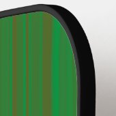 Raquette De Pickleball Grandes Brown vertes (Détail gauche)