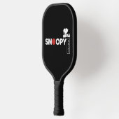 Raquette De Pickleball Graphique de typographie japonaise Snoopy (Gauche)