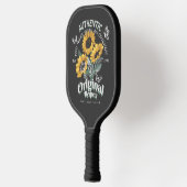 Raquette De Pickleball Graphique des tournesols et papillons (Gauche)