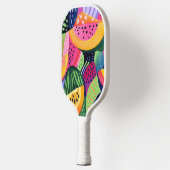 Raquette De Pickleball Gras Colorful Melon Fruits d'été Peinture (Gauche)