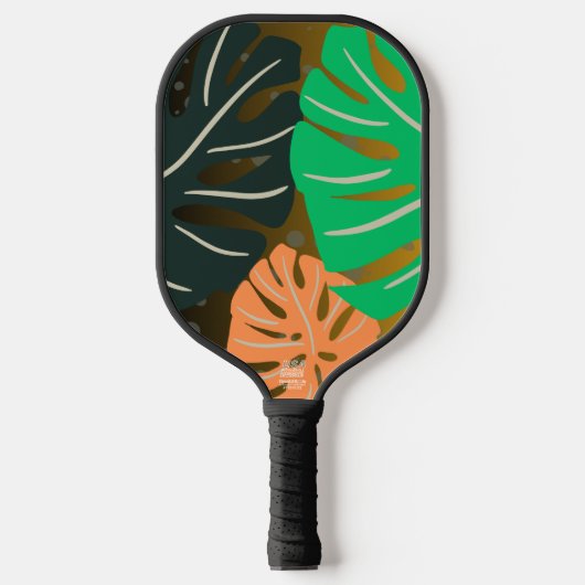 Raquette De Pickleball Gras Monstera Leaf Pickleball Paddle (Recto)