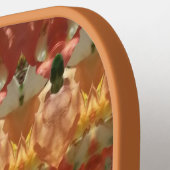 Raquette De Pickleball Green & Amber Ikat 3 (Détail gauche)