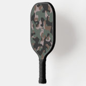 Raquette De Pickleball Green and Brown Camouflage Pickleball Paddle (Gauche)