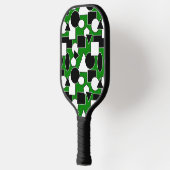 Raquette De Pickleball Green Bauhaus Collage (Gauche)