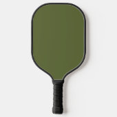 Raquette De Pickleball Green de forêt personnalisable Ajouter votre logo (Verso)