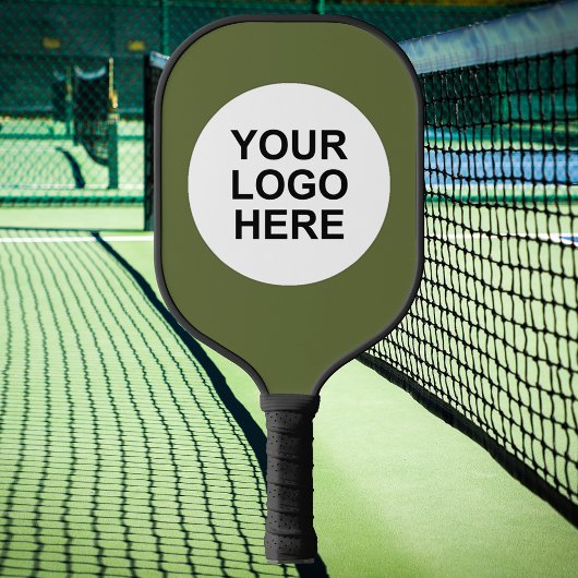 Raquette De Pickleball Green de forêt personnalisable Ajouter votre logo