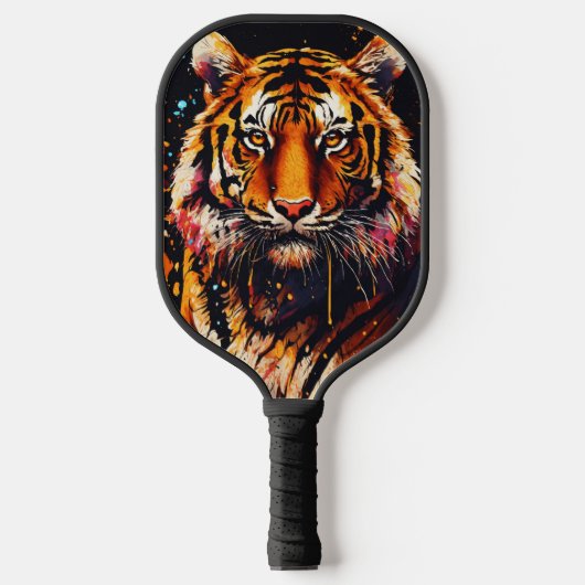 Raquette De Pickleball Grève du tigre : Paddle de Pickleball Élite (Recto)