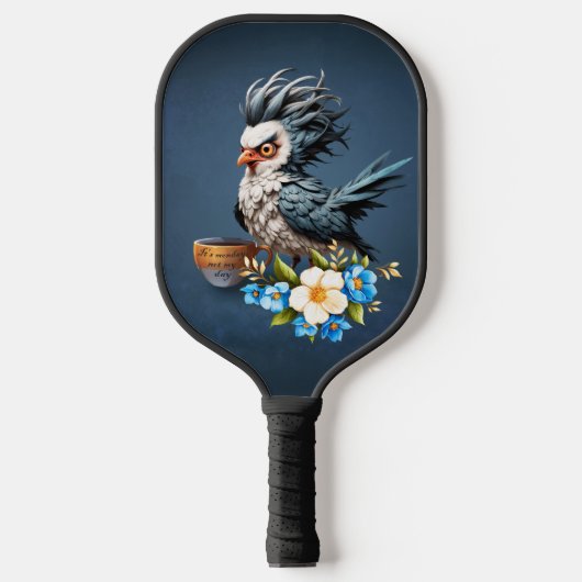 Raquette De Pickleball Grumpy Bird lundi. (Recto)