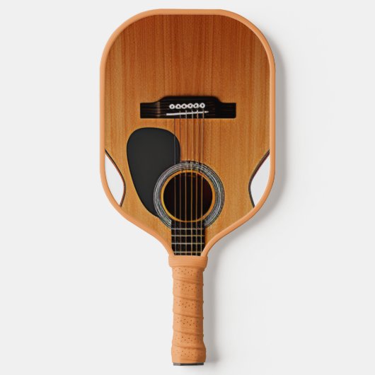 Raquette De Pickleball Guitare acoustique (Recto)