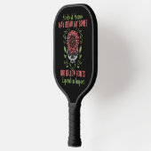 Raquette De Pickleball Gun Lover Pickleball Paddle Funny 2A Design (Gauche)