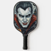 Raquette De Pickleball Halloween, Vampire assoiffé (Verso)