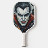 Raquette De Pickleball Halloween, Vampire assoiffé (Verso)