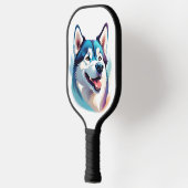 Raquette De Pickleball Happy Husky Dog Pet (Gauche)