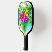 Raquette De Pickleball Hawaï Tropical Motif sans couture (Gauche)