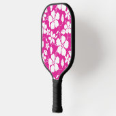 RAQUETTE DE PICKLEBALL HAWAIIAN HULA (HIBISCUS) HOT PINK (Gauche)