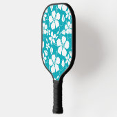 RAQUETTE DE PICKLEBALL HAWAIIAN HULA (HIBISCUS) TURQUOISE (Gauche)