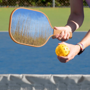 Raquette De Pickleball Herbe de plage par Shirley Taylor