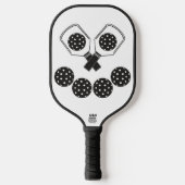 Raquette De Pickleball Heureux (Recto)