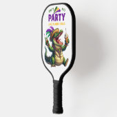 Raquette De Pickleball Heureux Mardi Gras Alligator (Gauche)