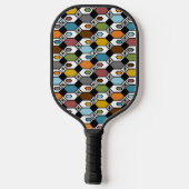 Raquette De Pickleball Hexagons et Starburst (Verso)