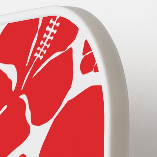 Raquette De Pickleball Hibiscus (Détail gauche)