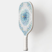 Raquette De Pickleball Hibiscus & dentelle TURQUOISE (Gauche)