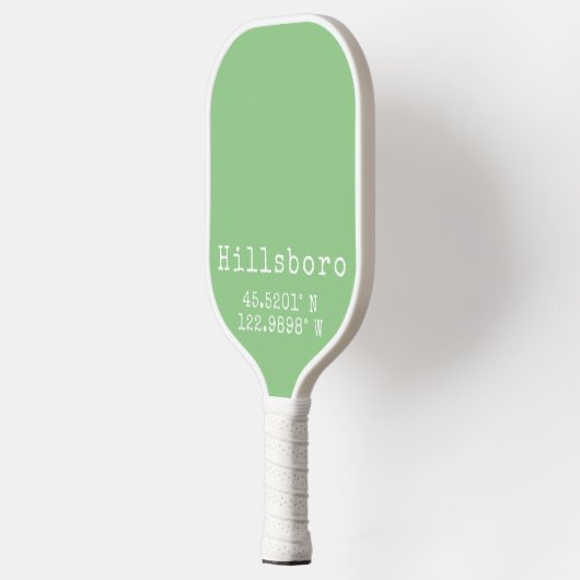 Raquette De Pickleball Hillsboro Oregon Latitude Longitude (Gauche)