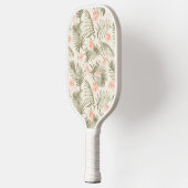 Raquette De Pickleball Hisbiscus Tropical Palm Tree Motif (Gauche)
