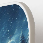 Raquette De Pickleball Hiver/Père Noël/Noël/Neige (Détail gauche)