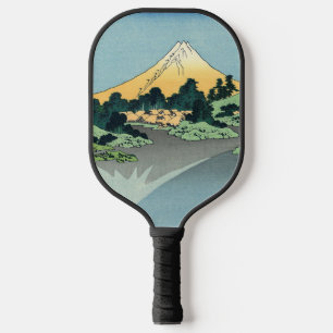 Raquette De Pickleball Hokusai Le Mont Fuji se reflète dans le lac Kawagu