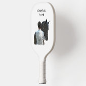 Raquette De Pickleball Homme tenant Cheval Pickleball léger Paddle (Gauche)