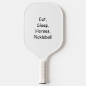 Raquette De Pickleball Homme tenant Cheval Pickleball léger Paddle (Verso)
