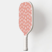 Raquette De Pickleball Horloge murale florale (Gauche)