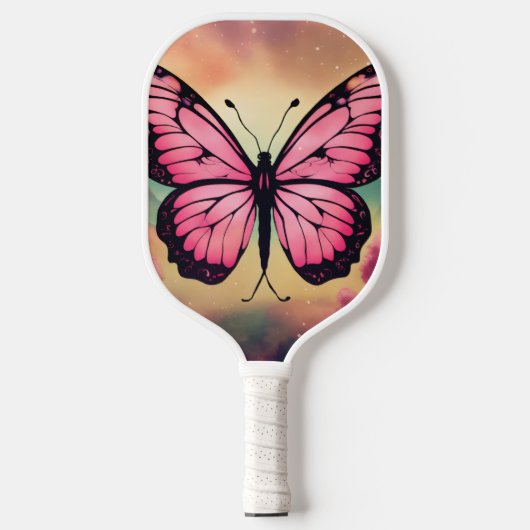 Raquette De Pickleball Housse de protection avec logo papillon (Recto)
