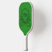 Raquette De Pickleball Hunter Green Monogram Classic Crest (Gauche)