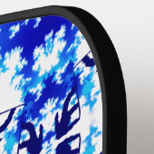 Raquette De Pickleball Ice Blue Snowboard Sky Yellow Snowboard Sport (Détail gauche)