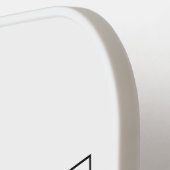 Raquette De Pickleball Idée personnalisée du Mariage Ajouter un logo (Détail gauche)