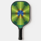 Raquette De Pickleball Illusion de paon (Verso)