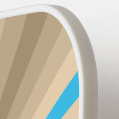 Raquette De Pickleball Illusion d'été (Détail gauche)