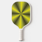 Raquette De Pickleball Illusion optique Jaune (Verso)