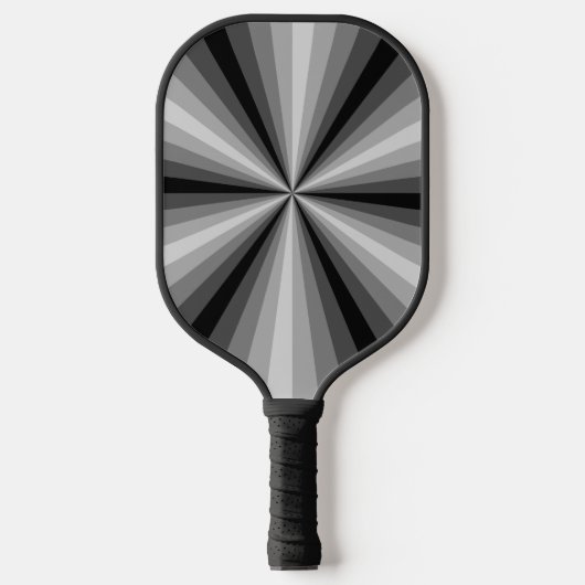 Raquette De Pickleball Illusion optique noir (Recto)