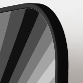 Raquette De Pickleball Illusion optique noir (Détail gauche)