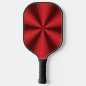 Raquette De Pickleball Illusion optique rouge (Verso)