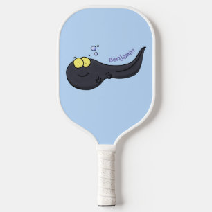 Raquette De Pickleball Illustration amusante de dessin animé en têtard