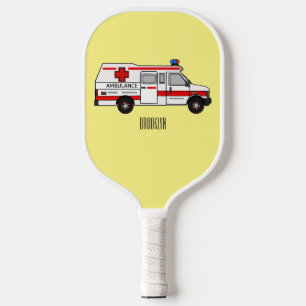 Raquette De Pickleball Illustration d'ambulance