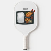 Raquette De Pickleball Illustration de Bento (Verso)
