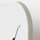 Raquette De Pickleball Illustration de Chopper Motorcycle 1950 (Détail gauche)